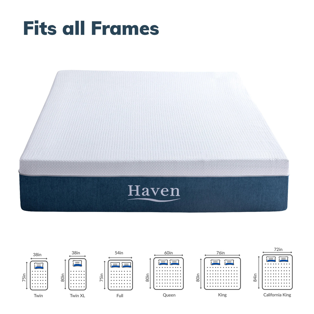 12 inch Cooling Gel Memory Foam Full Size Mattress Z429076