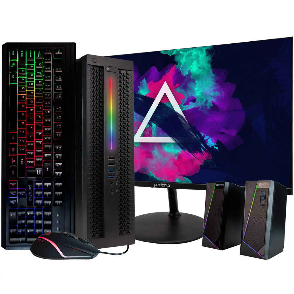 Intel Core i5 16GB RAM 512GB SSD Desktop PC with 24” 1080P Monitor H391