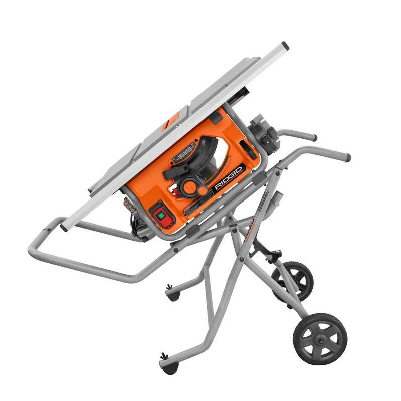 10 Amp 10 in. Corded Table Saw with Stand R72514