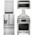 30 In. Propane Gas Range, Range Hood, Microwave Drawer, Refrigerator, Dishwasher L118331