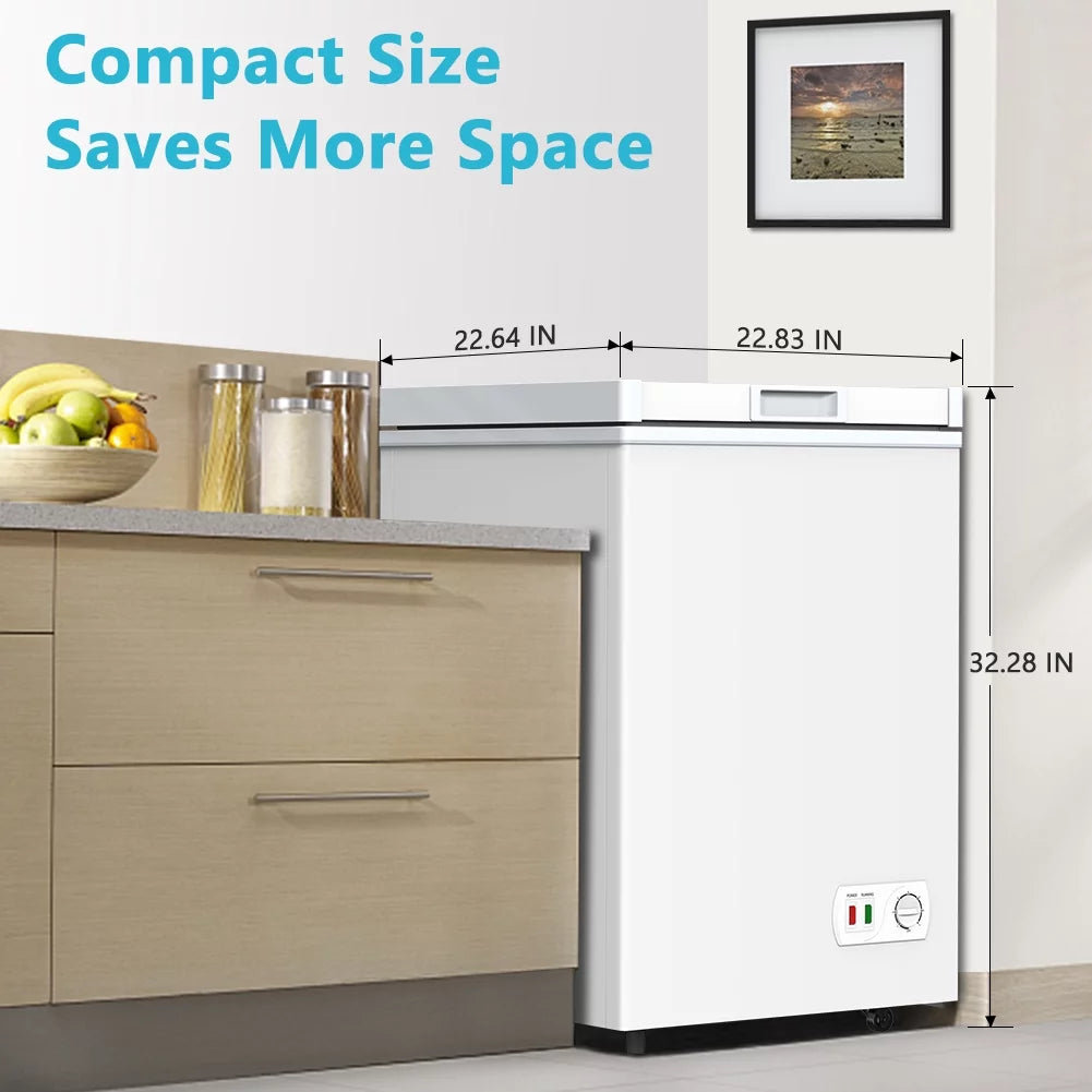 3.5 Cu Ft Compact Chest Freezer B47338
