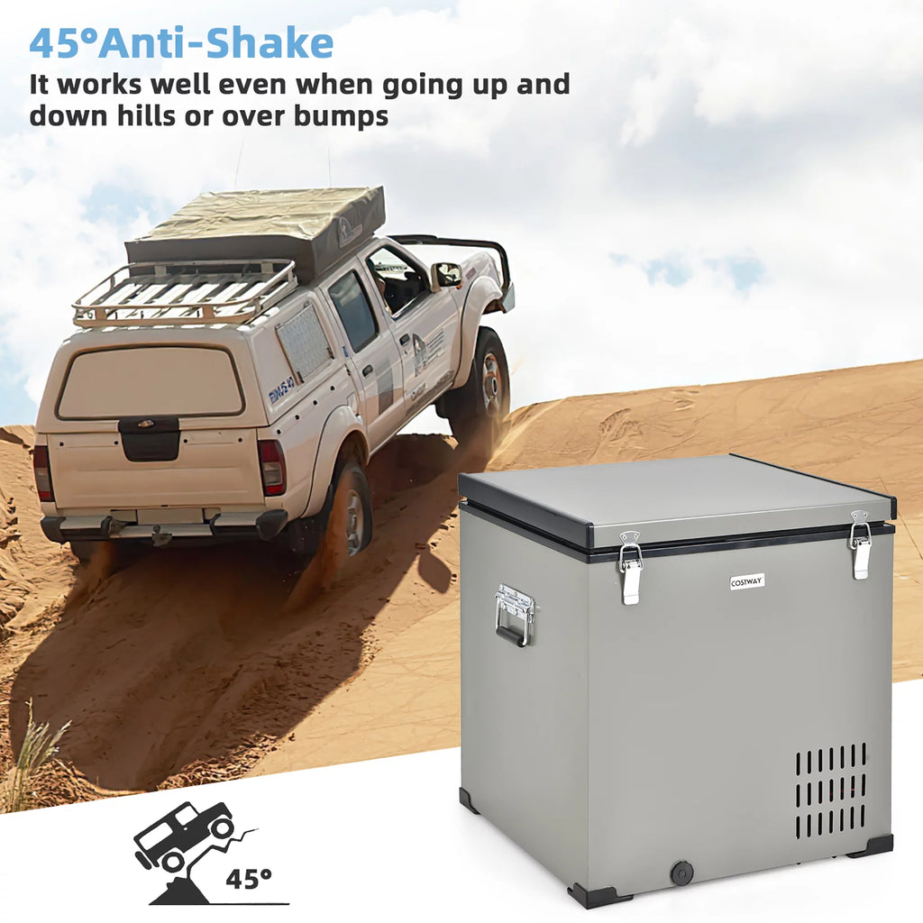 68 Quart Portable Car Refrigerator Freezer N7668