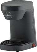 Dark Gray 1-Cup Drip Coffee Maker P35439