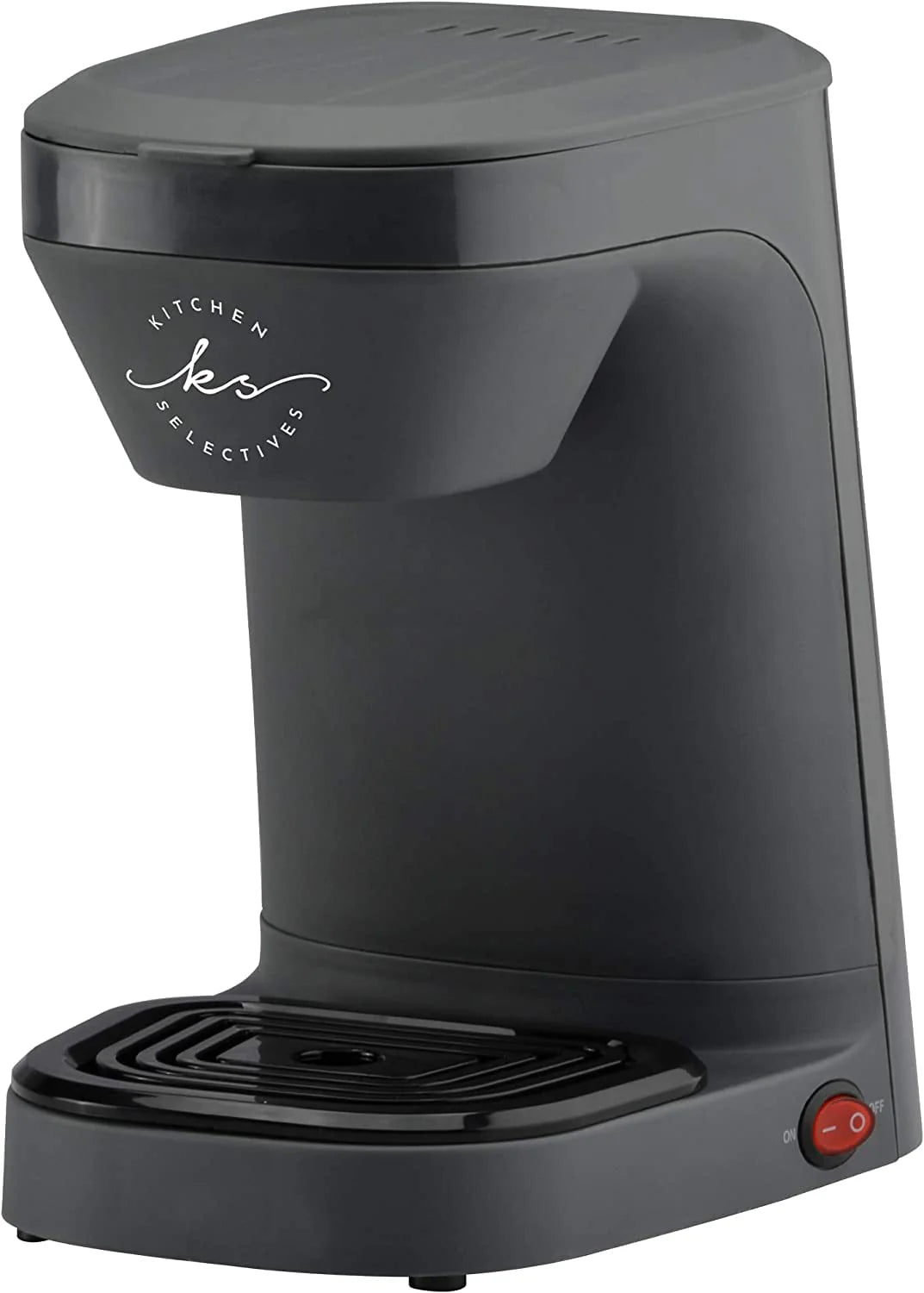 Dark Gray 1-Cup Drip Coffee Maker P35439