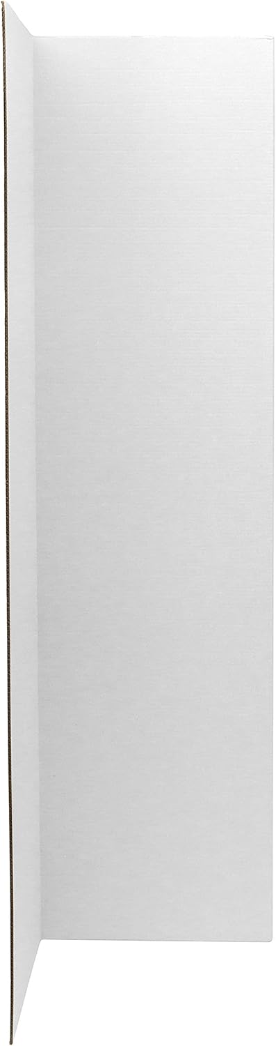 6 ft. Tall White 3 Panel Room Divider N46879