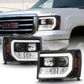 Black Housing LED Projector Headlights D269429