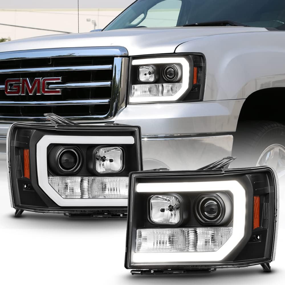 Black Housing LED Projector Headlights D269429