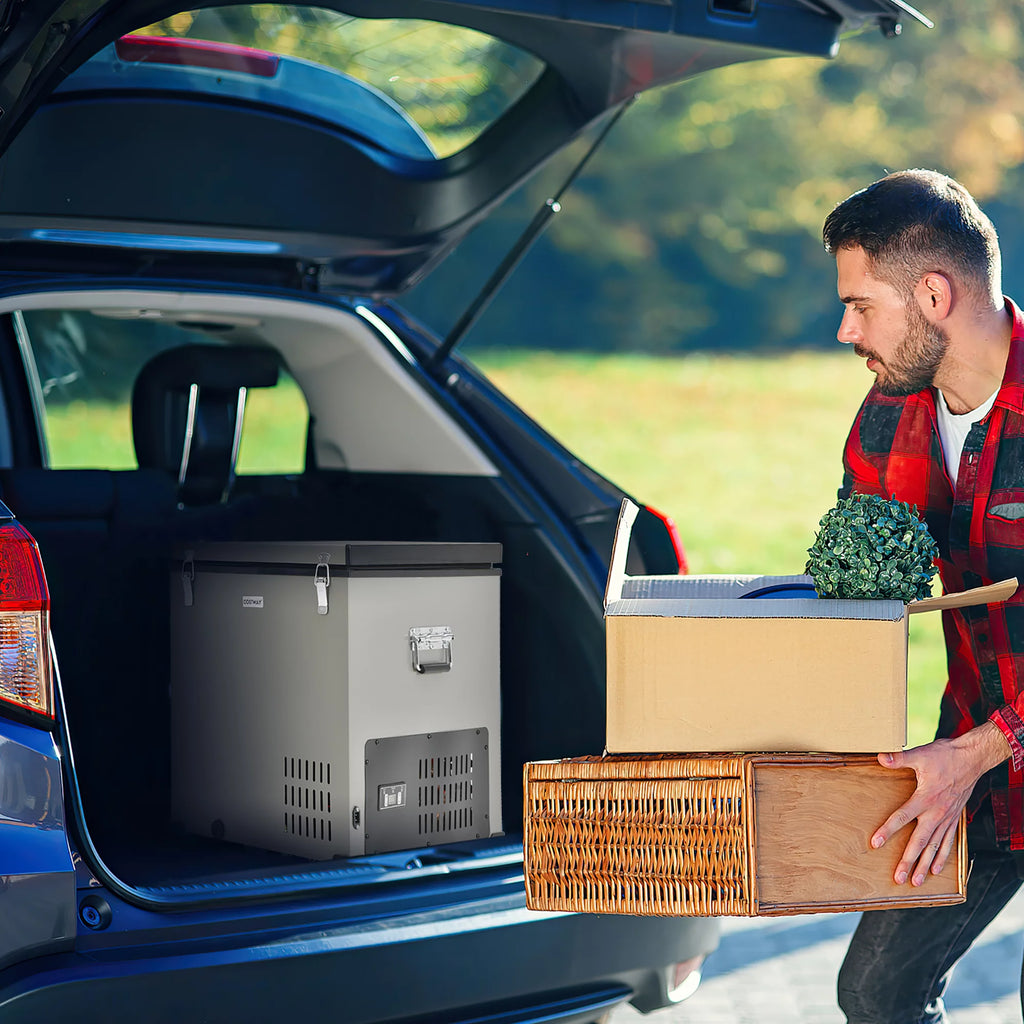 68 Quart Portable Car Refrigerator Freezer N7668