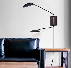 Black Satin Brass LED Wall Sconce O98058