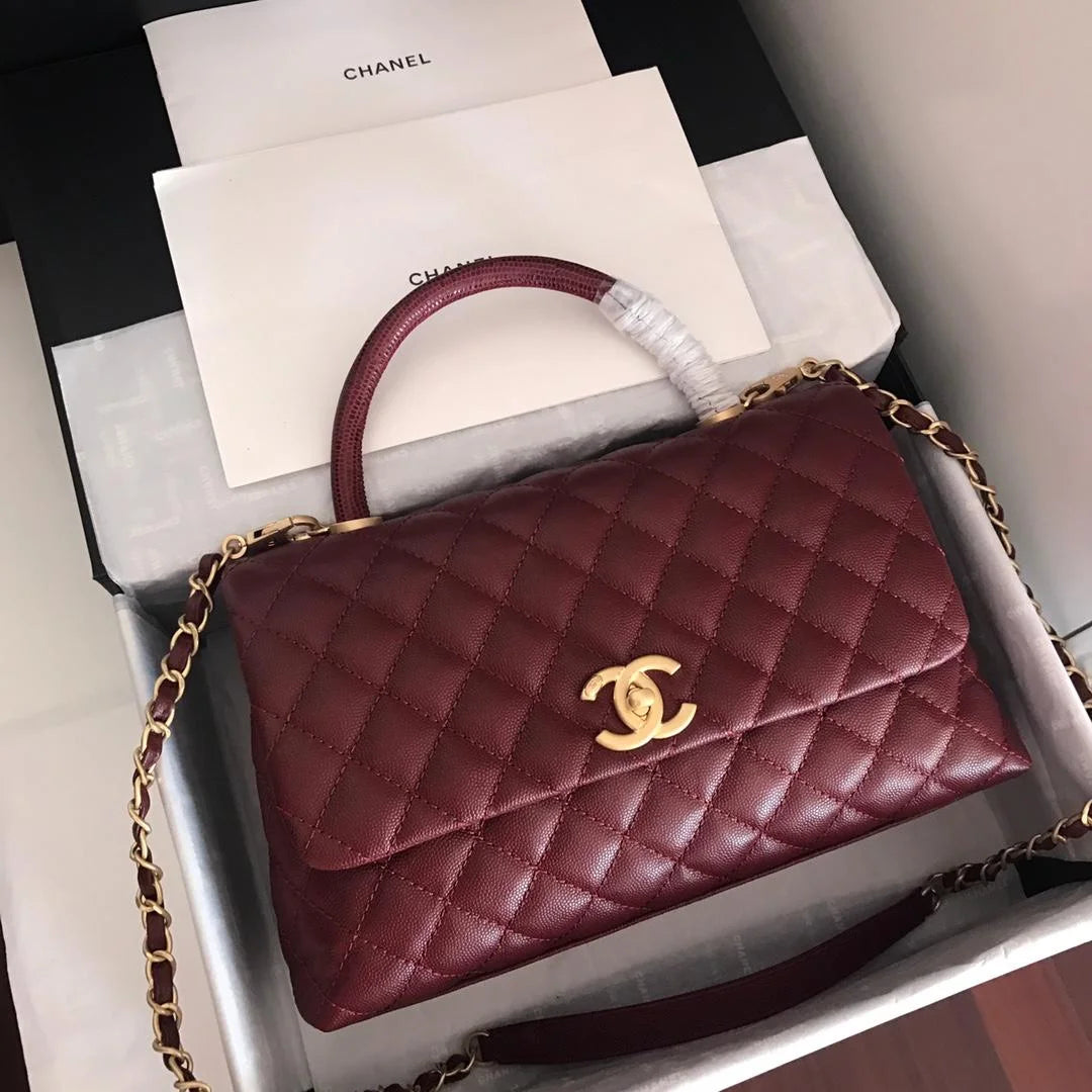 Dark Red Handbag H525