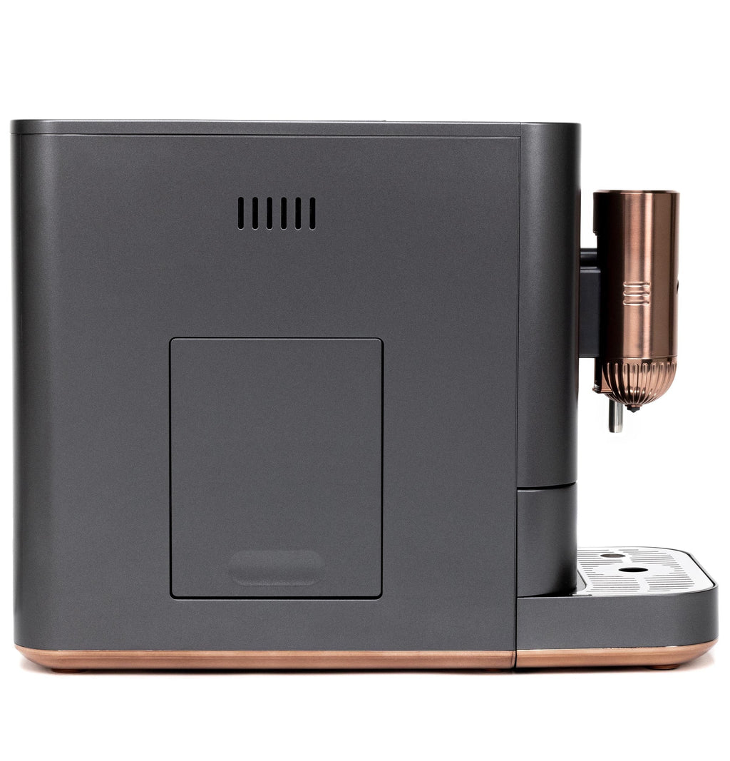 Automatic Espresso Machine with Milk Frother, Matte Black, 1.2 Liter A754