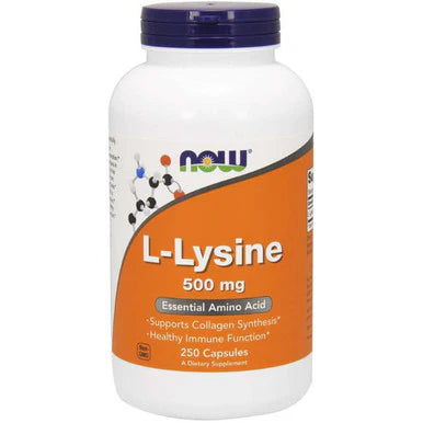 L-Lysine 500mg 250 Capsules K547