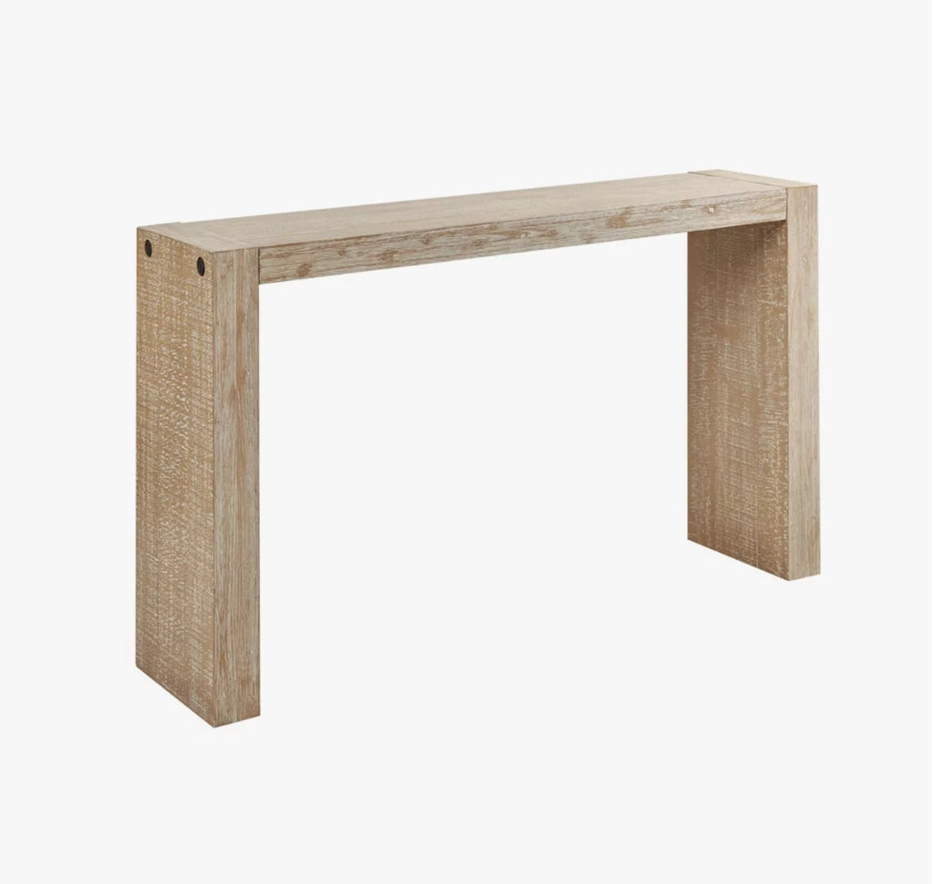 Natural Wood Console Table G4827