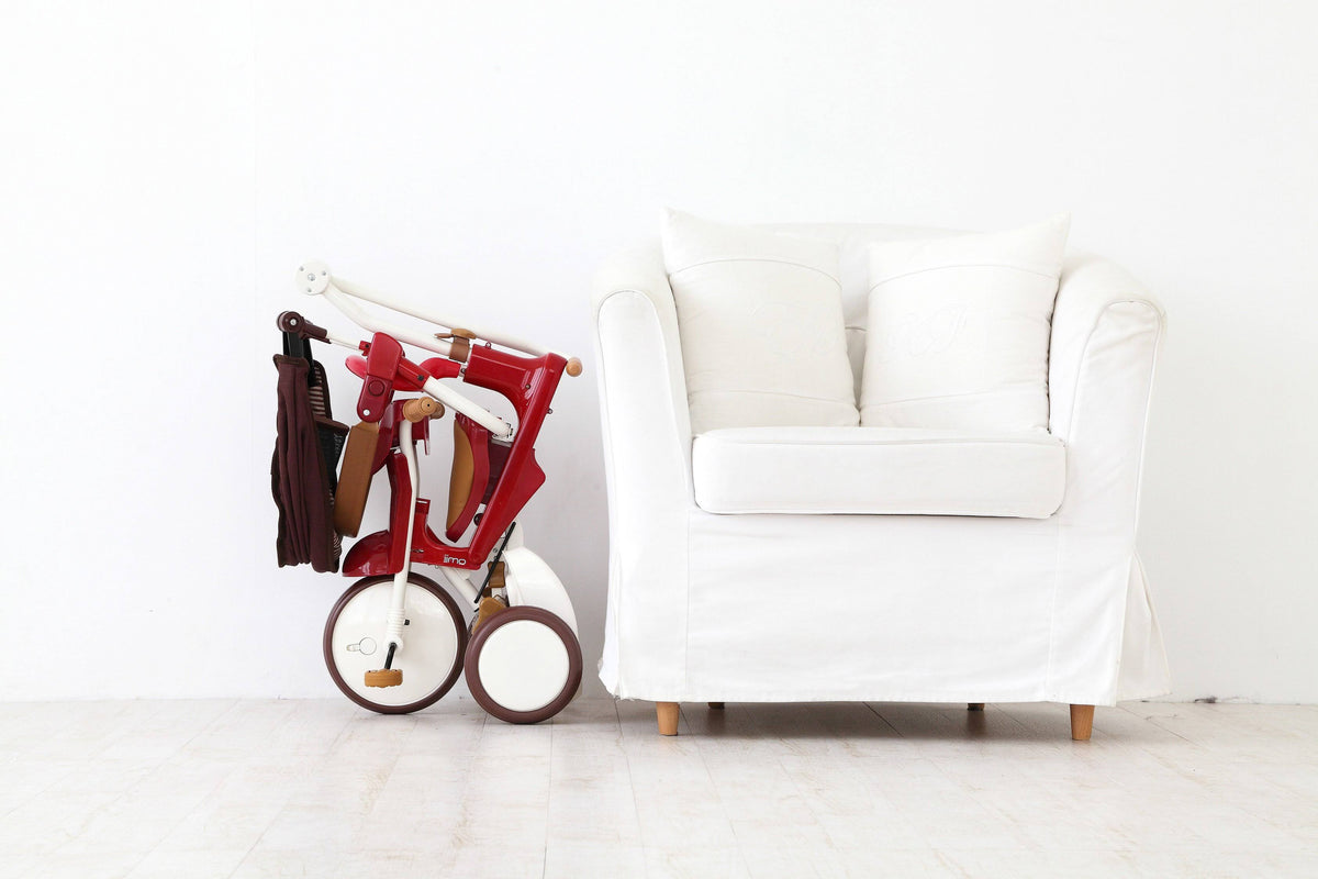 3-in-1 Folding Tricycle with Canopy White B888543