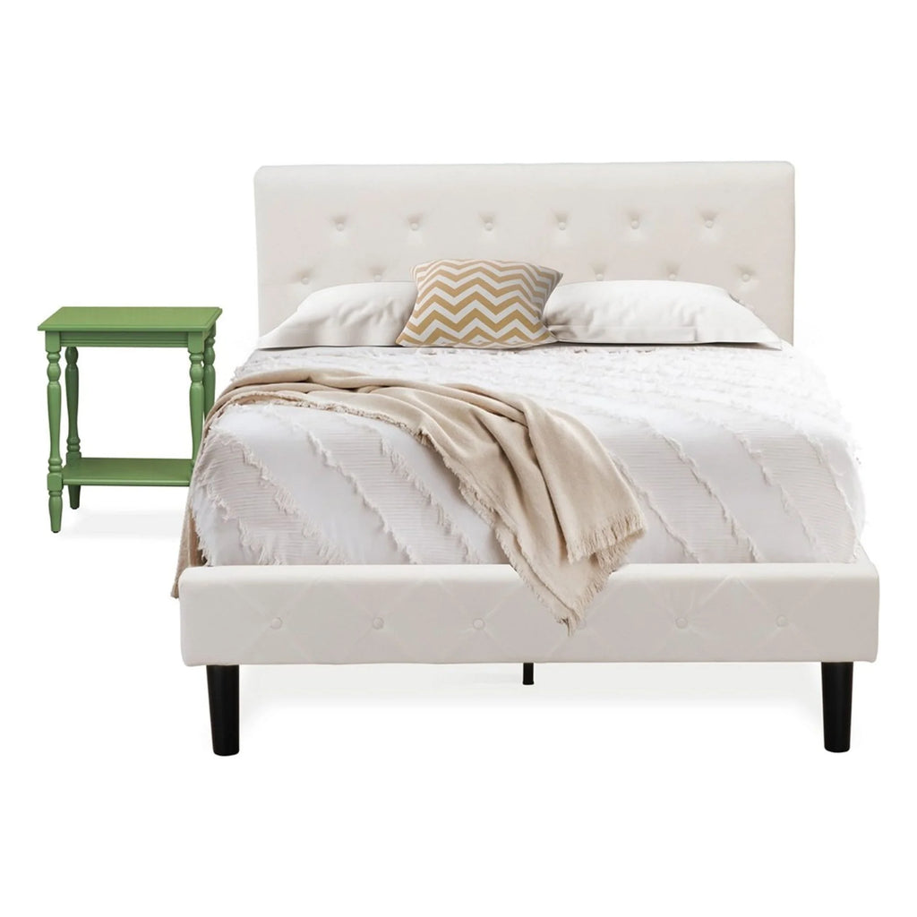 2 Pieces Wood Full Bedroom Set X5040