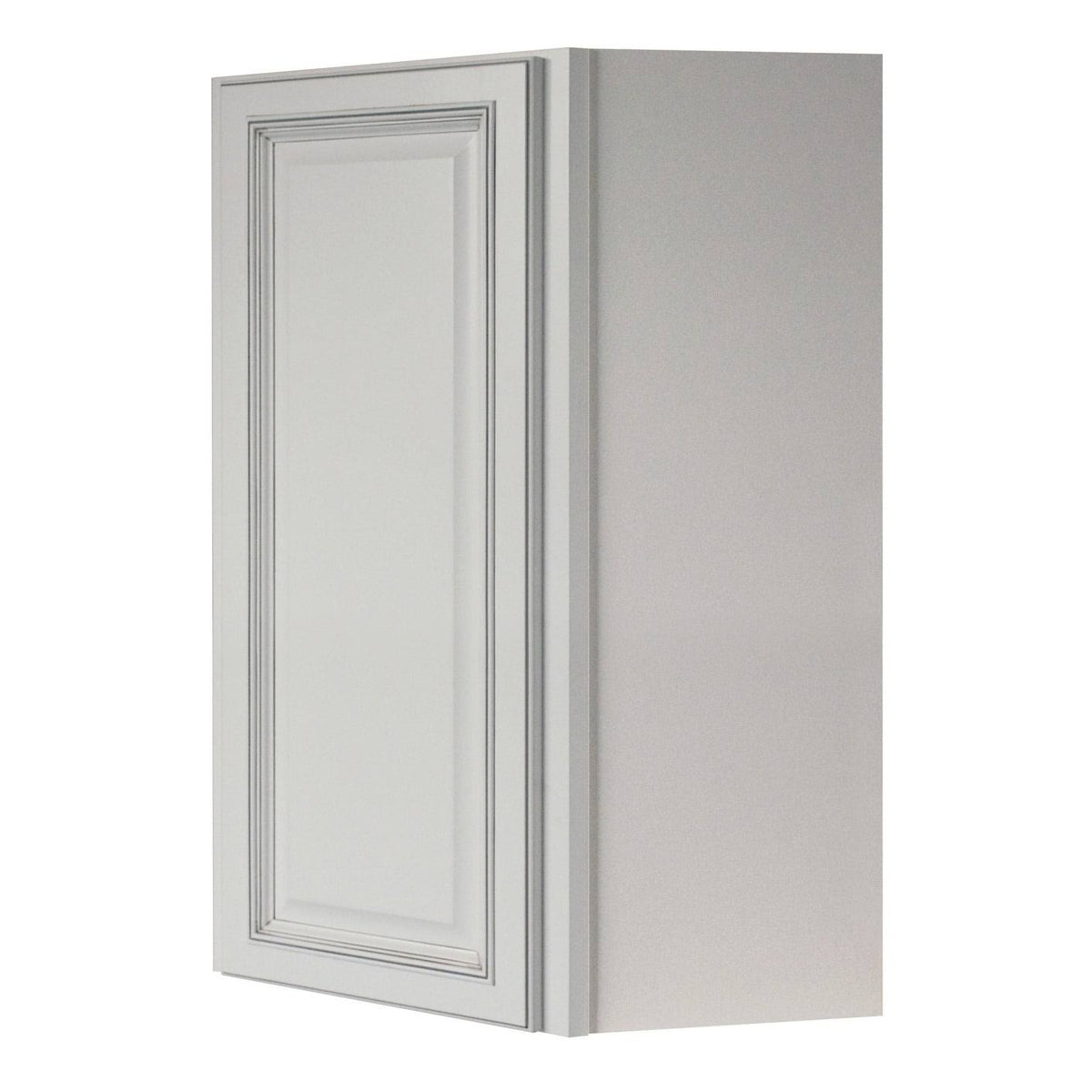 White Single Door Corner Wall Cabinet D67539