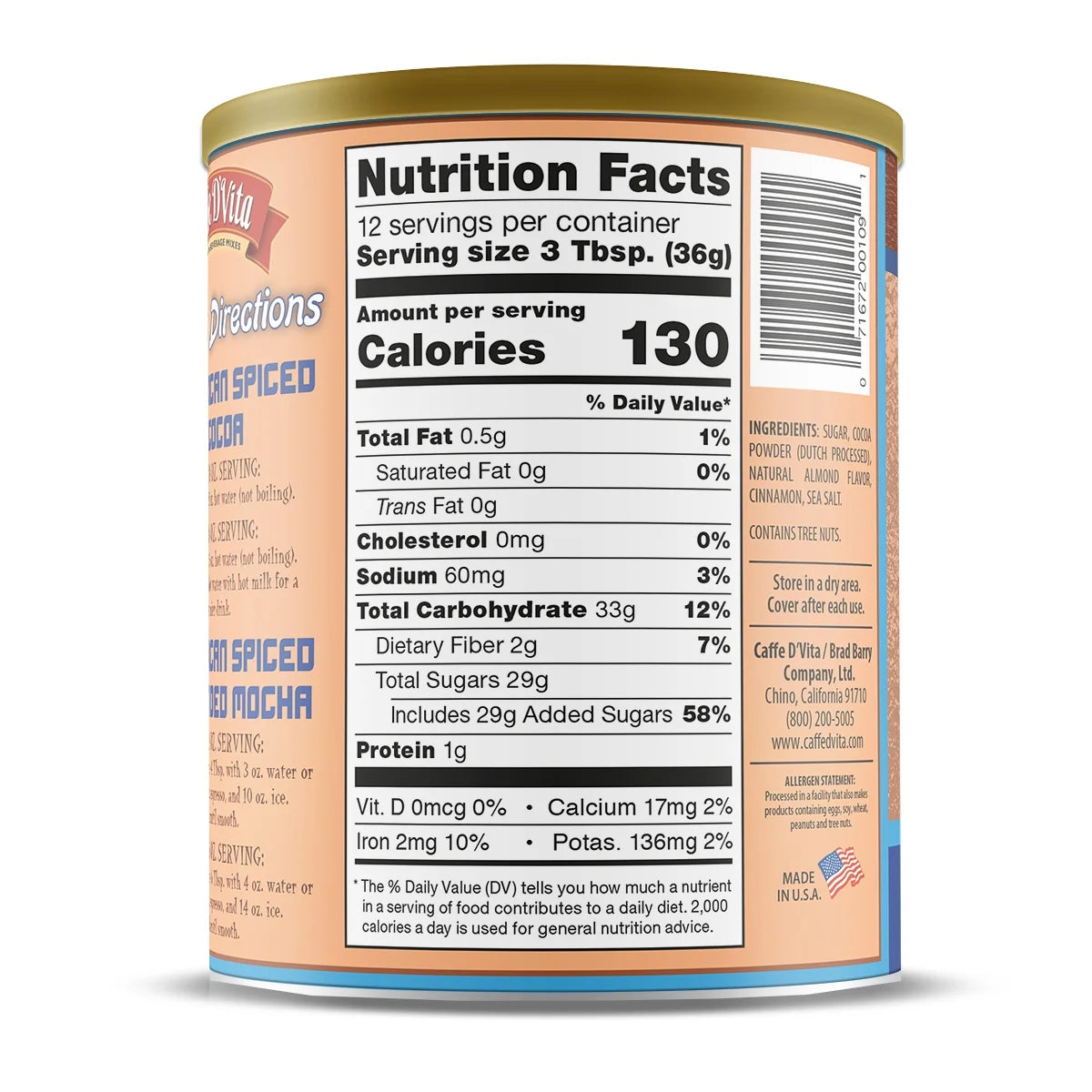 6 Pack Ground Chocolate 16 oz O989244