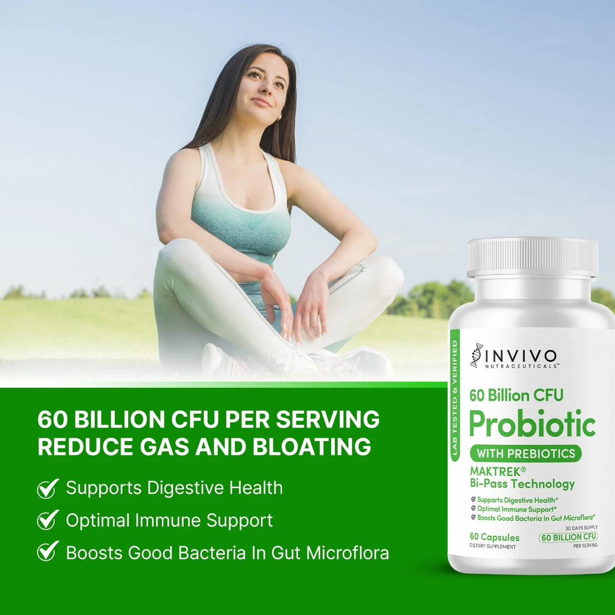 Probiotics 60 Billion CFU 60 Caps R602768