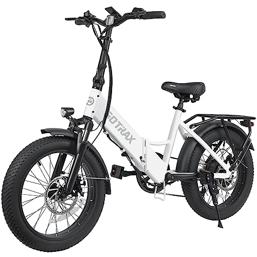20" Folding Electric Bike with 48V Battery, 500W, 7-Speed S711726