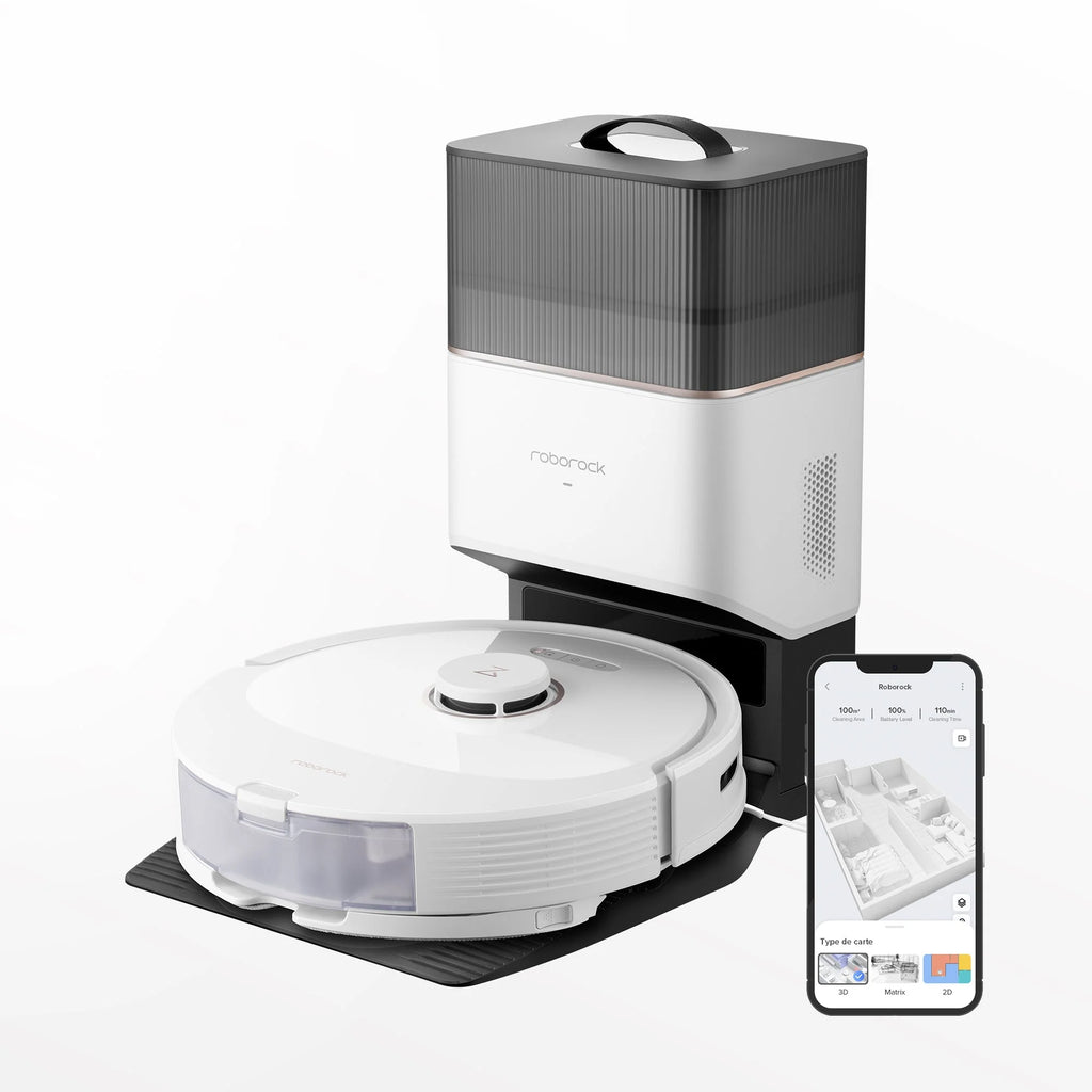Robot Vacuum and Mop with Auto-Empty Dock W572779