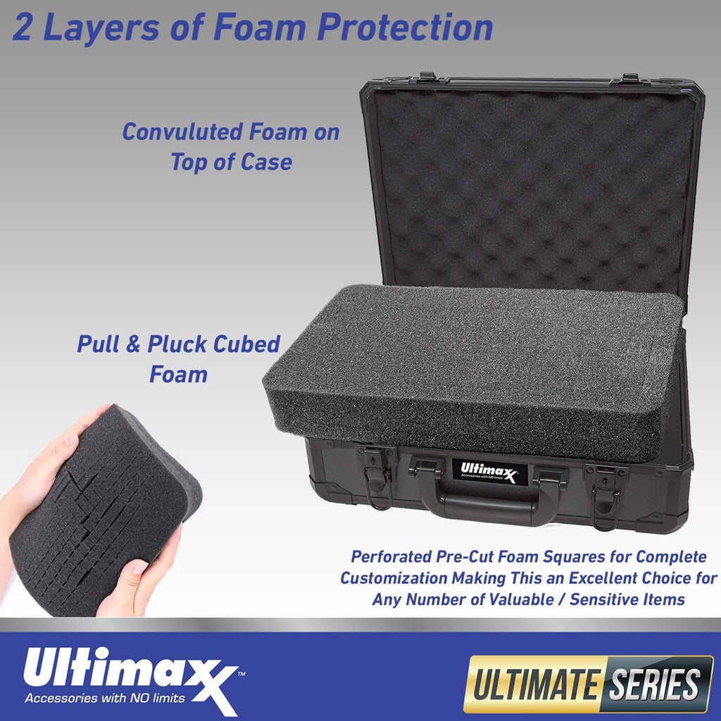 Waterproof Lockable Hard Case with Pick and Pluck Foam P2438