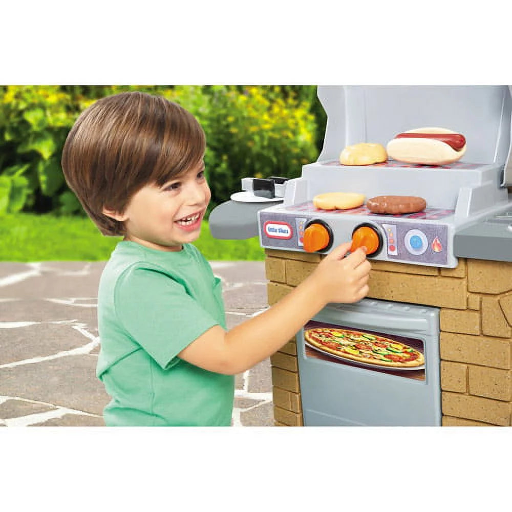 12-Piece Plastic Outdoor Pretend Play Kitchen Toys Playset Q448072