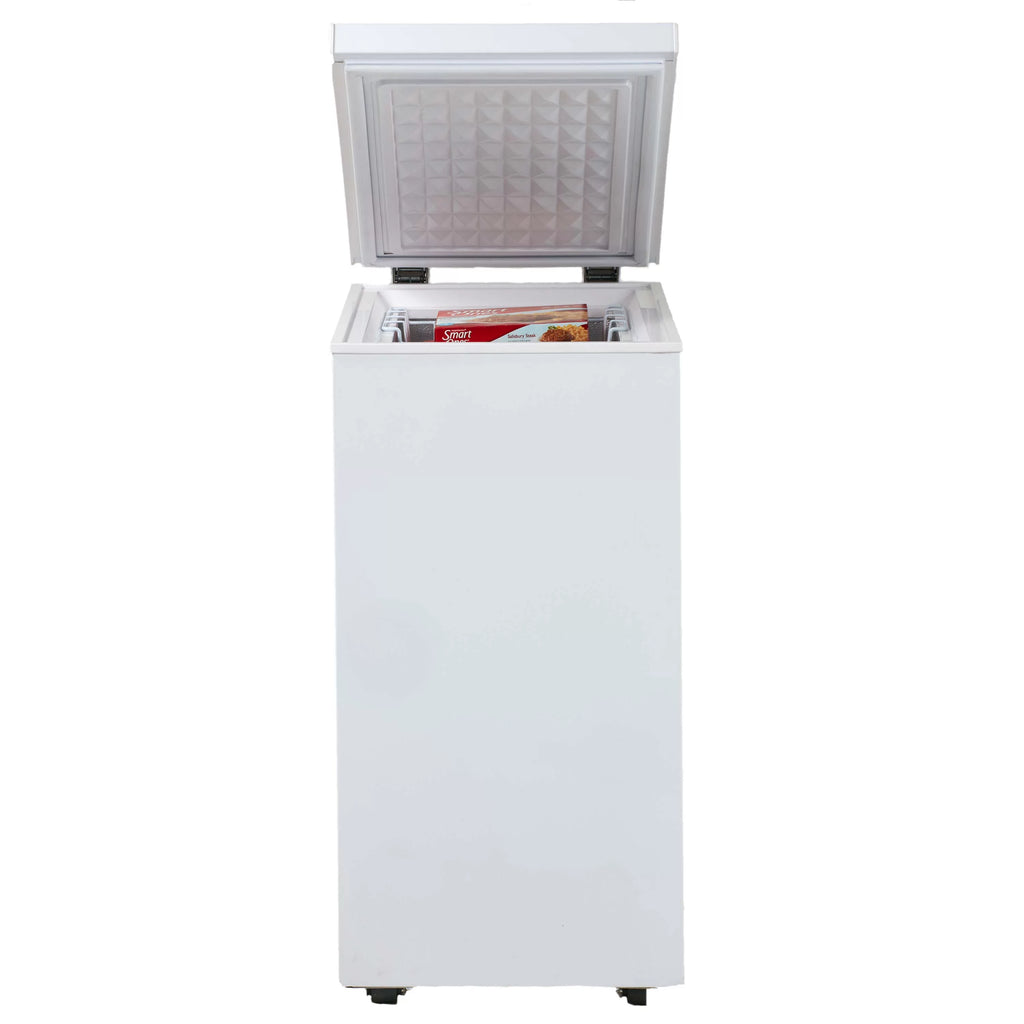 White 2.5 Cu ft Manual Defrost Chest Freezer R857