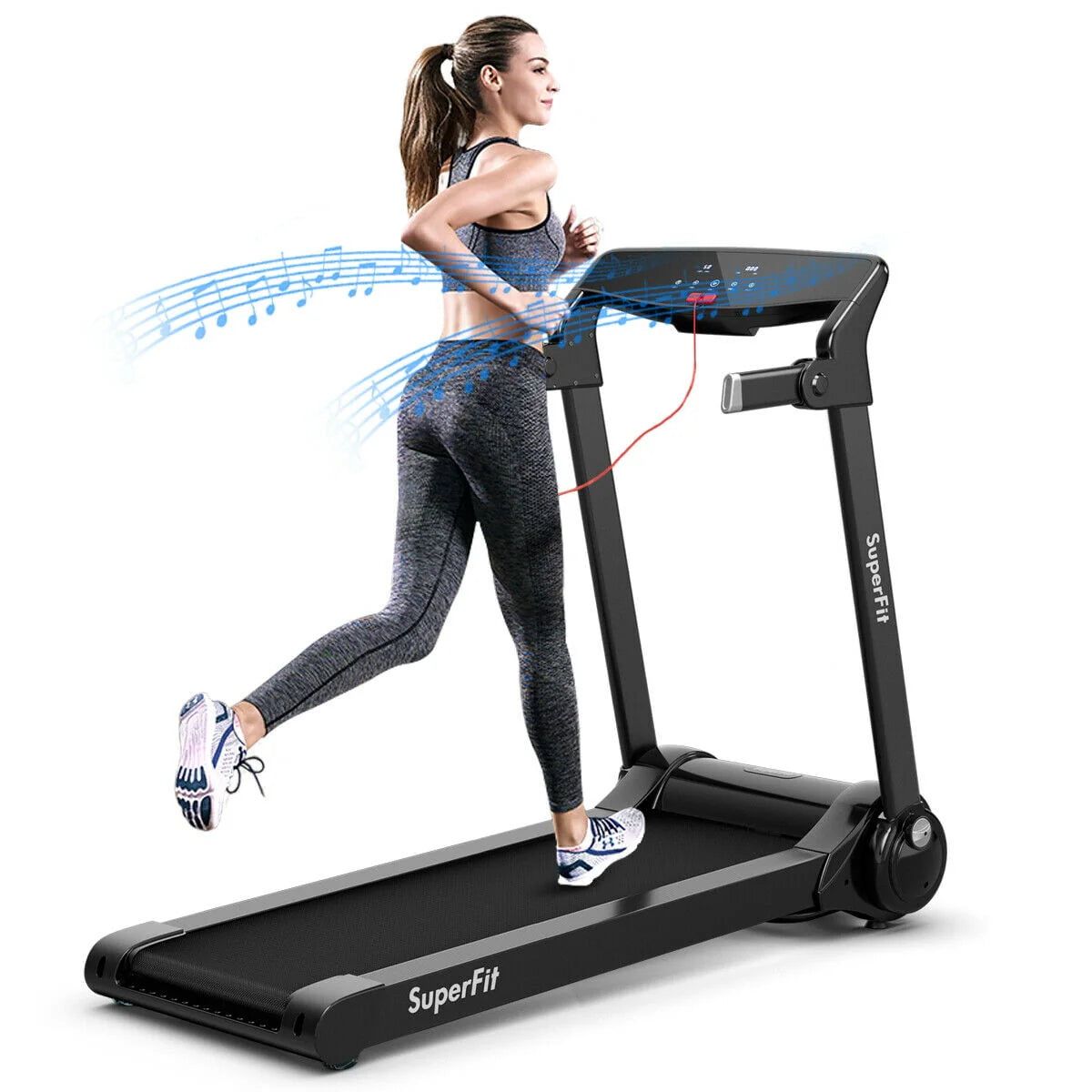 Folding Electric Treadmill Running Machine S4512