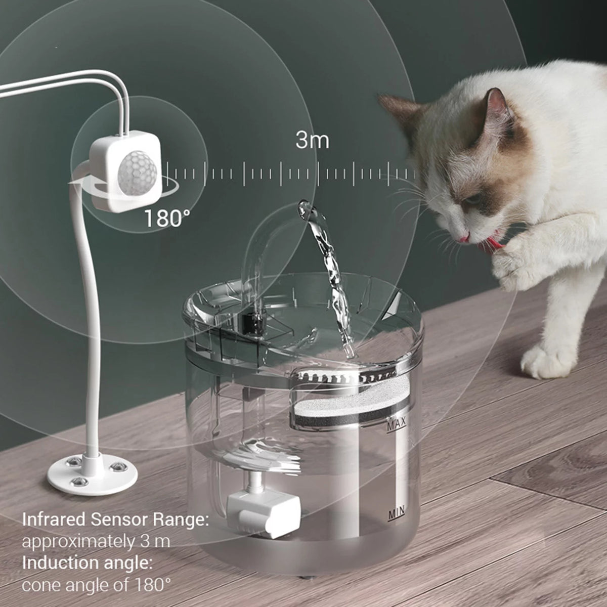 2L Automatic Pet Water Fountain P859745