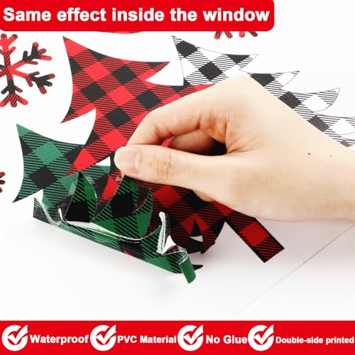 Winter Window Clings Decals Stickers C69528