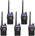 Black Handheld Two Way Radio with Earpiece G46312