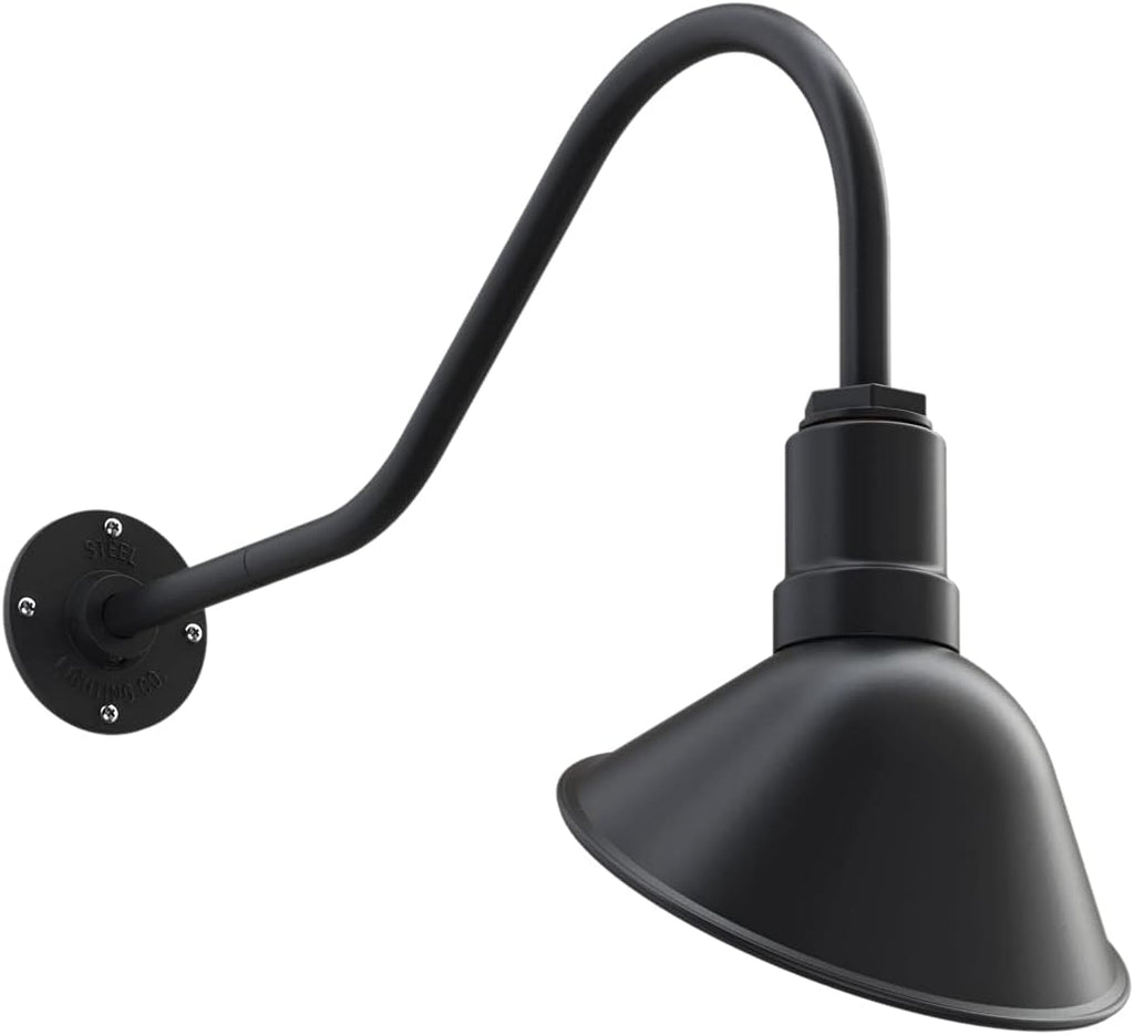 9 inch Dome 11 inch Straight Arm Sign Light S498