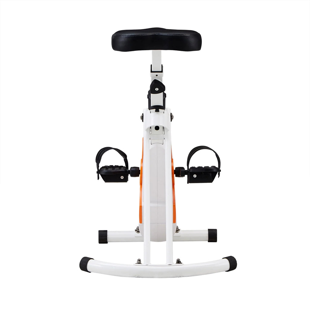 Exercise Bike Chair White Finish Q65737