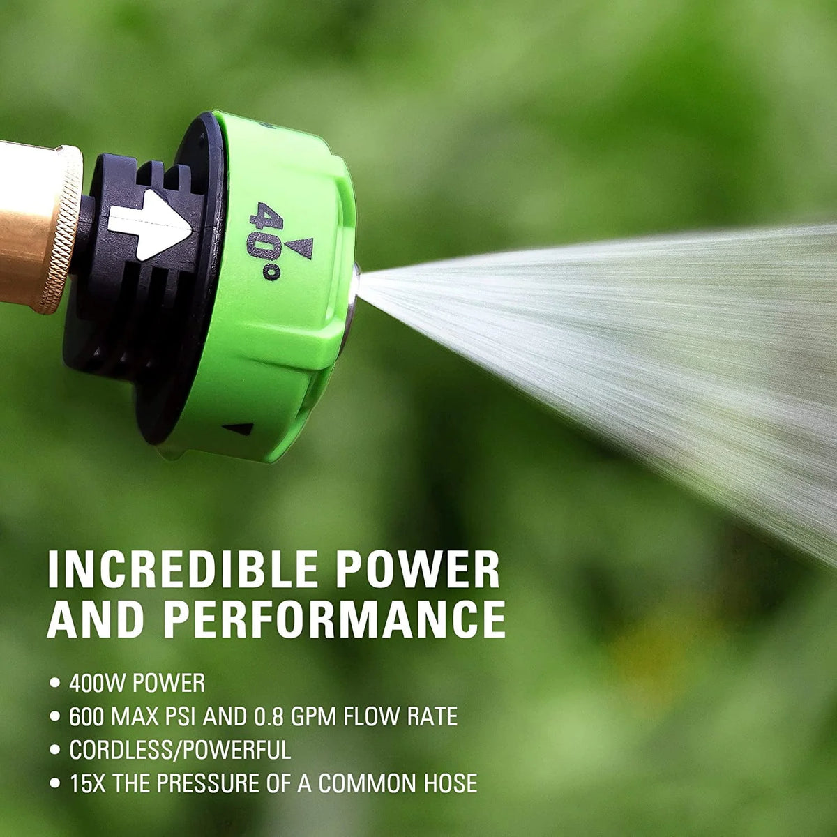 24V 600 PSI Cordless Power Cleaner Q4322