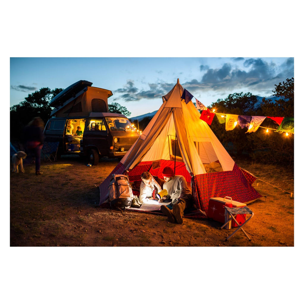 5 Person Camping Teepee Tent R697167