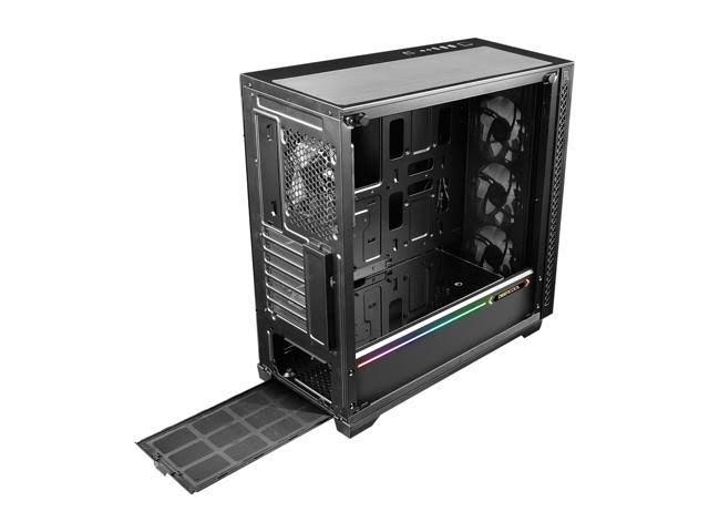 Mid-Tower Case with 3x120mm ADD-RGB Fans N248347