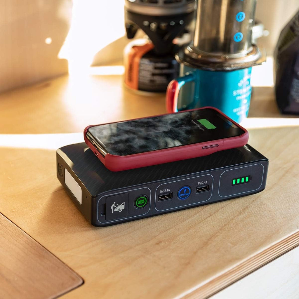 44400 mWh Portable Laptop Power Bank with AC Outlet and Car Charger X9291