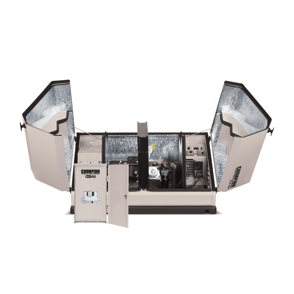 8.5kW Home Standby Generator with 50-Amp Automatic Transfer Switch D93888