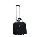 Black Wheeled Underseat Carry on Luggage S674