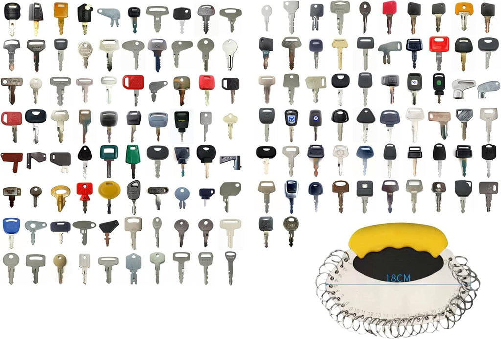 142PC Ignition Keys for Heavy Construction Equipment P653
