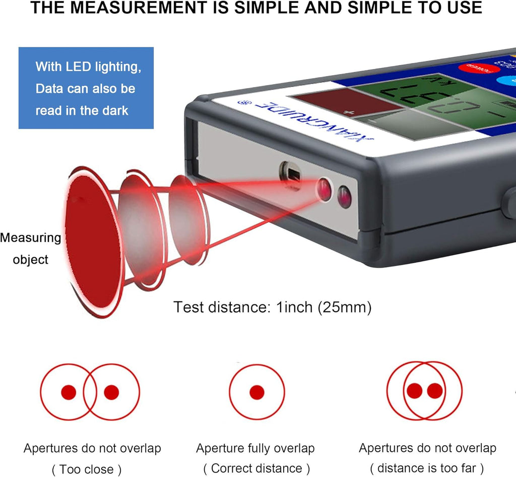 Handheld Digital Electrostatic Field Meter Tester 0~20KV Portable Ion Balance Tester 0~200V E26020