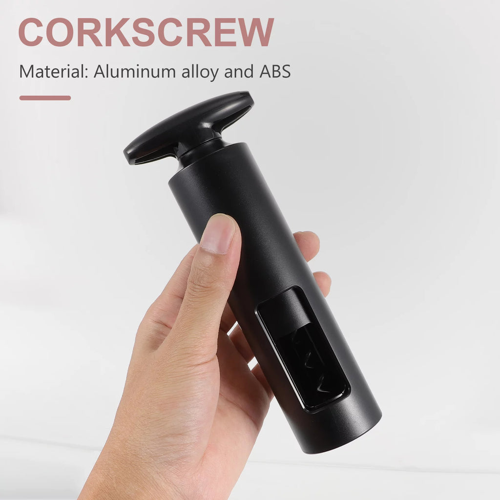 6pcs Rotary Corkscrew Decanter Set Z30742