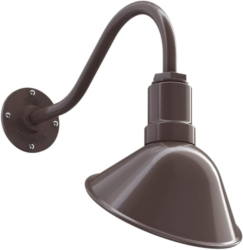 9 inch Dome 11 inch Straight Arm Sign Light S498