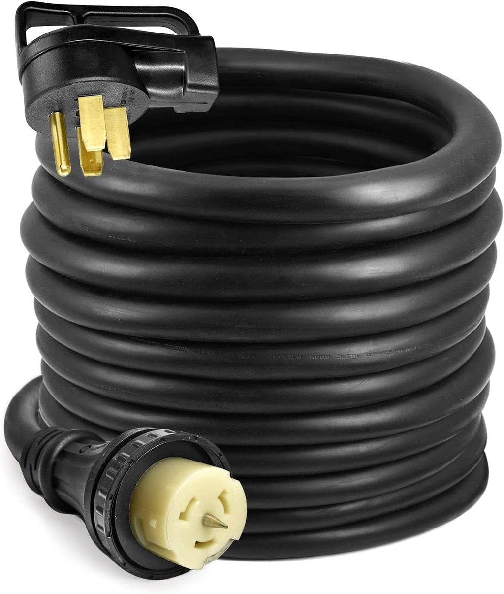 30FT 50A Heavy Duty RV Power Adapter Cable W537061