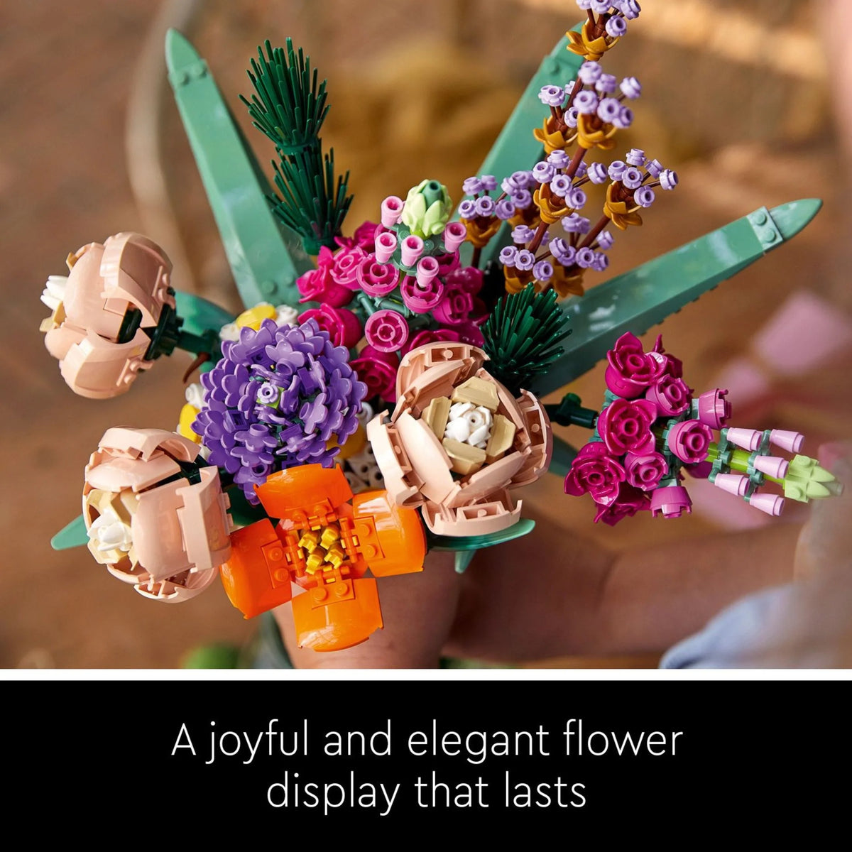 Artificial Flower Bouquet Building Set A86452
