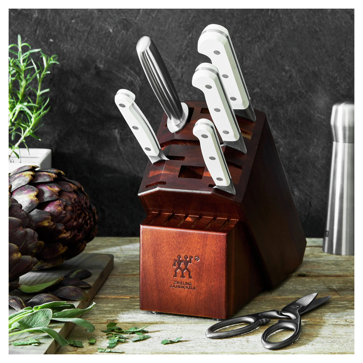 7pc Self Sharpening Knife Set Z773