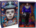 Ken Fashion Doll with Blue Jacket, Black Hat & Doll Stand C690