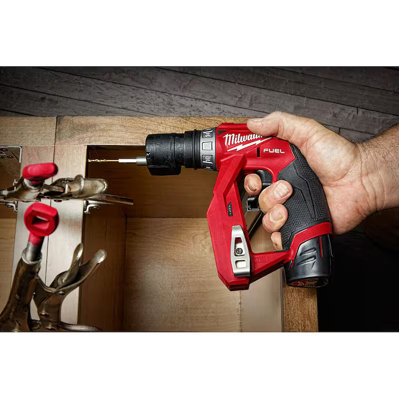 12V Lithium-Ion Brushless Cordless 4-in-1 3/8 in. Drill Driver Kit with 3/8 in. Ratchet C738
