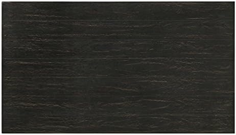 Antique Black Wood Sofa Table O658757