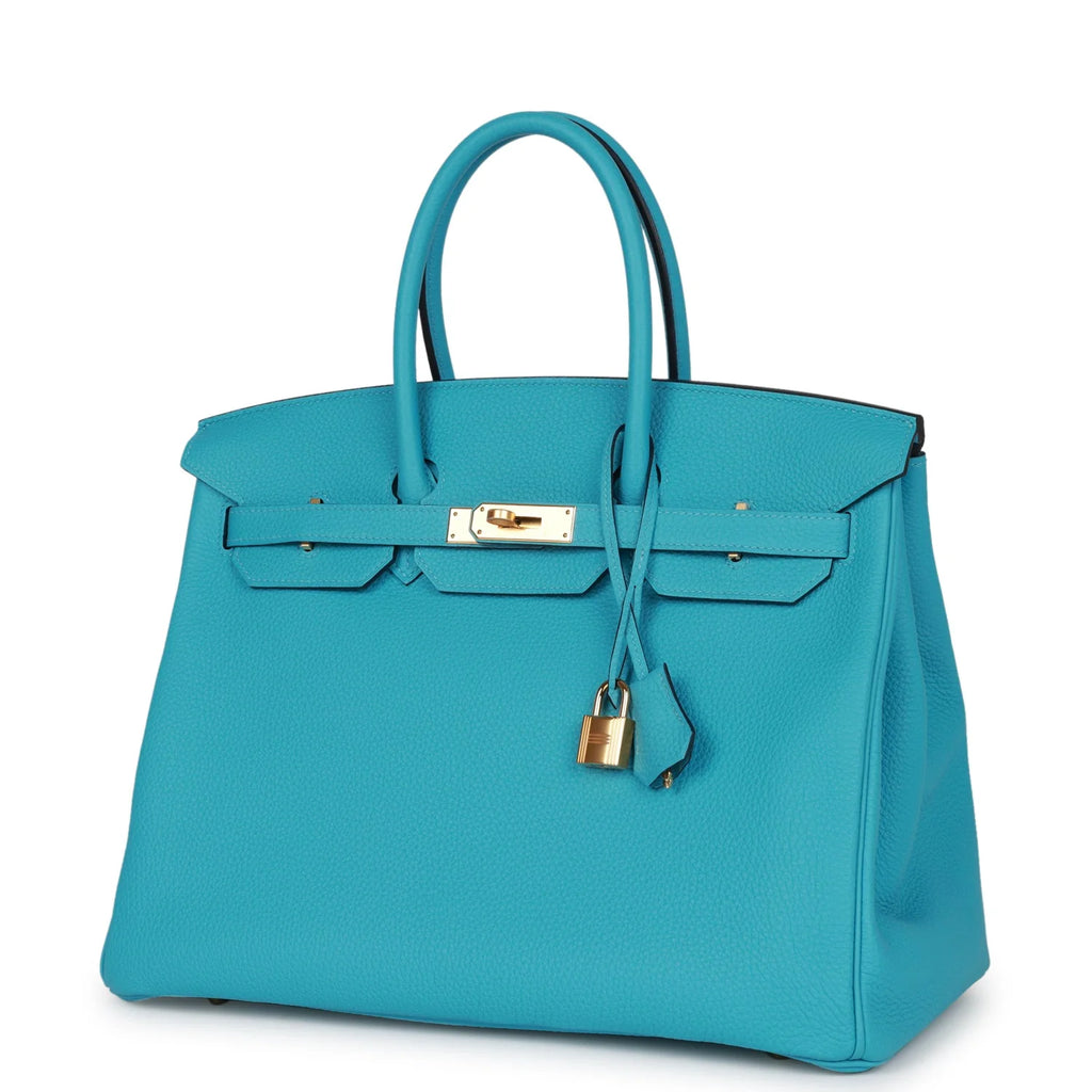 Birkin 35 Bleu de Nord Togo Goldhardware G577